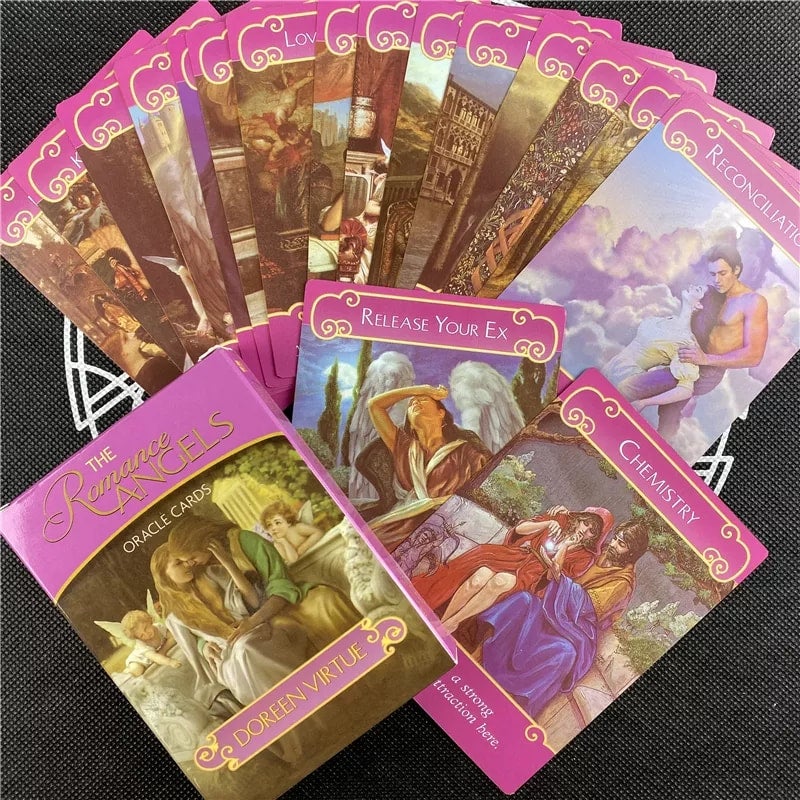 The Romance Angels Oracle Mini Deck | Moonfall Metaphysical