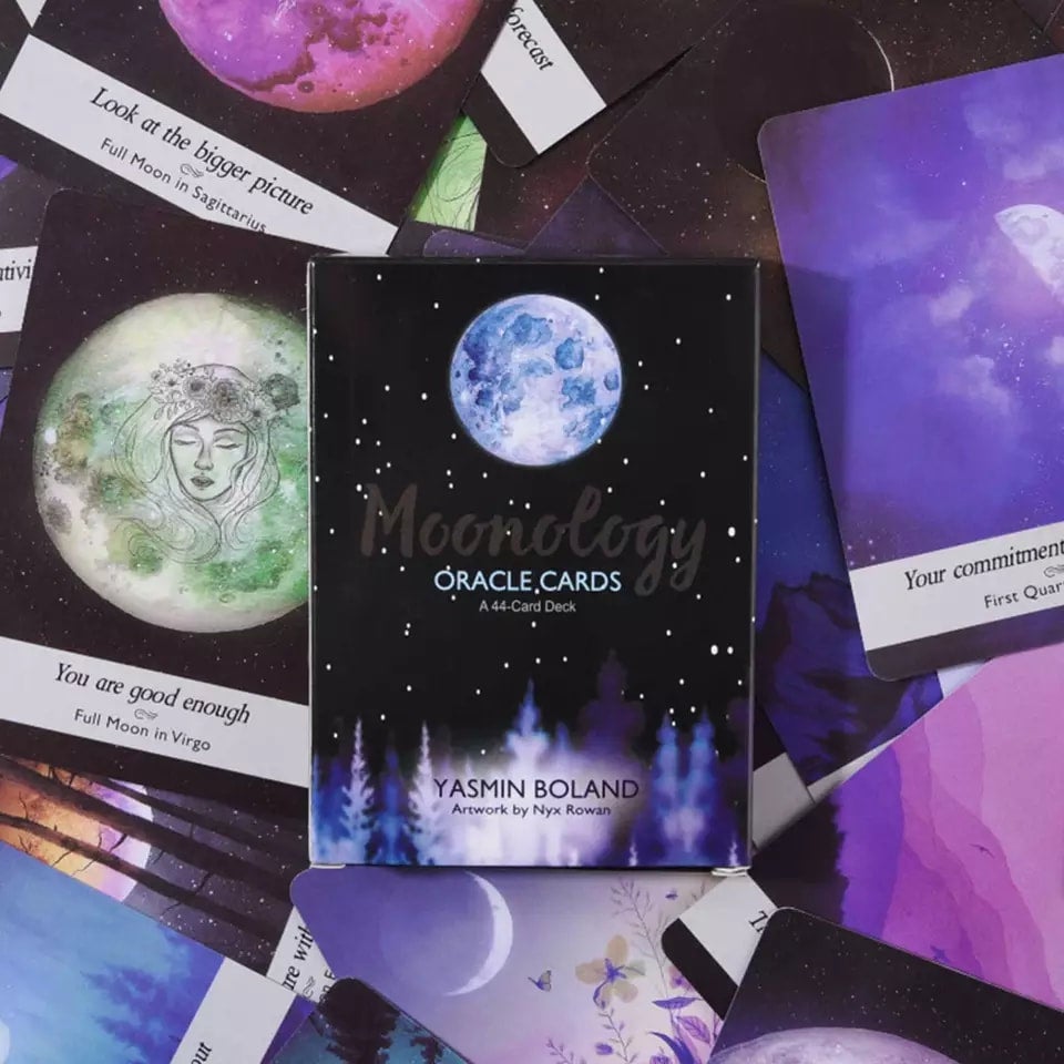 Moonology Oracle Mini Deck | Moonfall Metaphysical