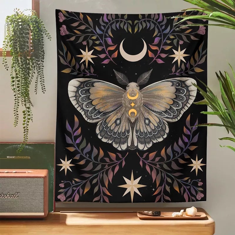 Moon moth 2025 tapestry