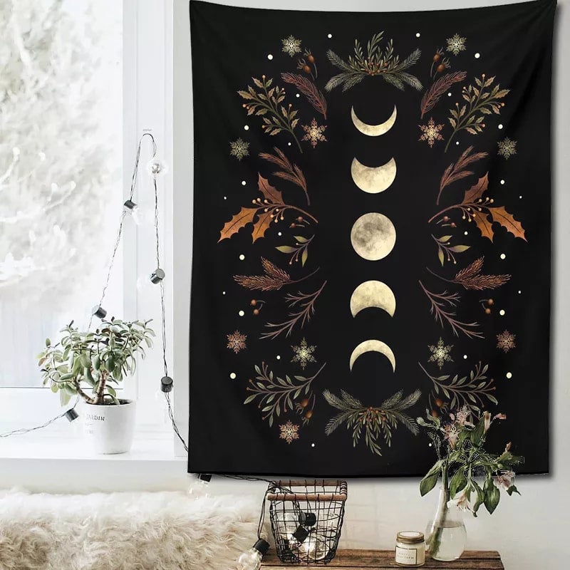 Moon cycle tapestry hotsell